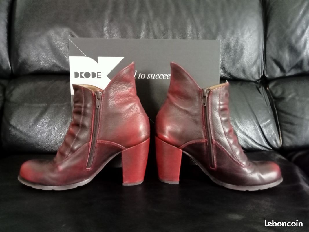 Bottines Femme Chaussures Dkode Dkode Magnifiques Bottines En Cuir