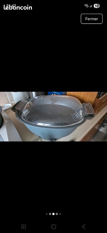 Compact cook. Le grand panier vapeur xxl et le petit compatible tout modèle (image 6)