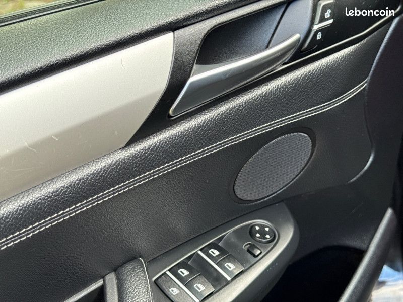 Bmw X3 (F25) SDRIVE18DA 150CH LOUNGE START EDITION * 2016 * CUIR * GPS * GARANTIE (image 14)