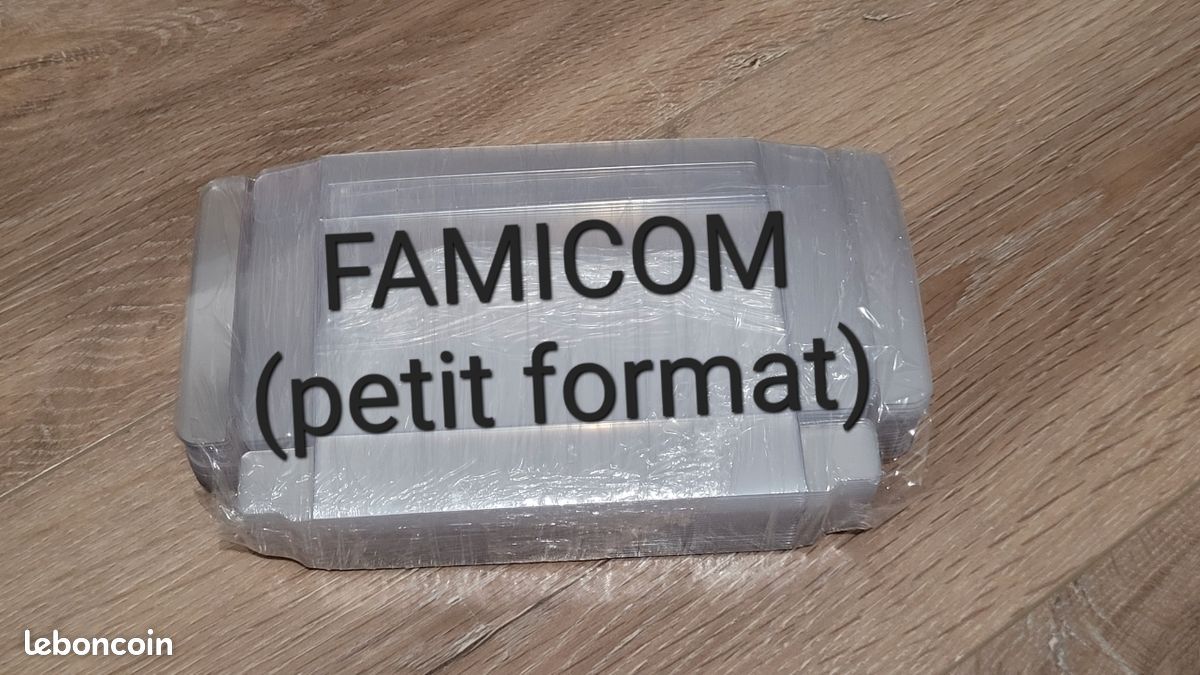 20 Boîtiers De Protection Crystal Pour Cartouches Super Famicom (SFC) 0,4 Mm