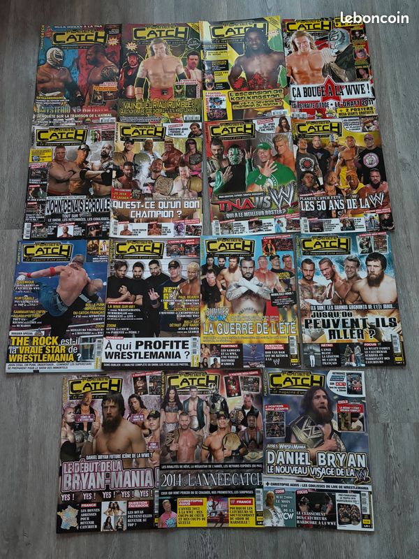 Lot de magazines Planète Catch (image 1)