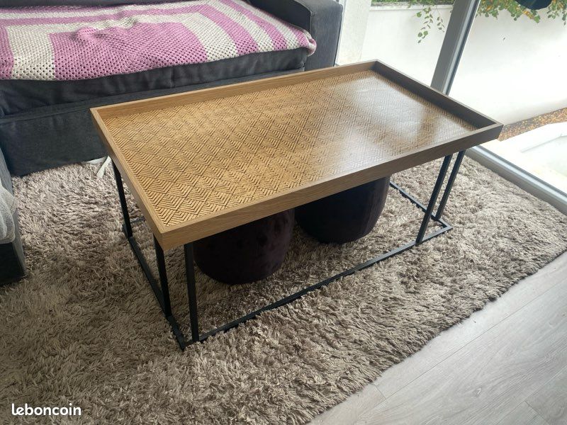 Table basse + pouf (image 5)