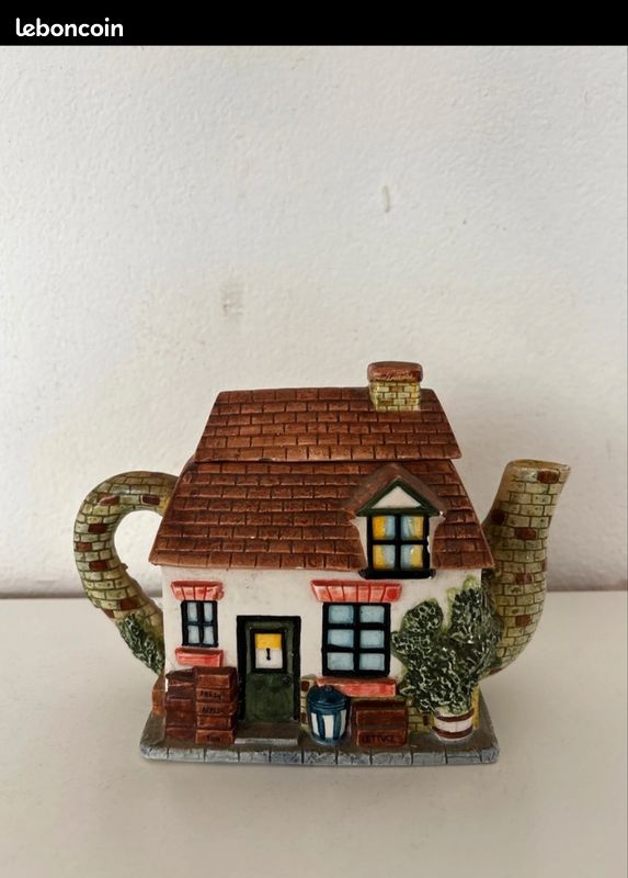 Ancienne théière maison annie rowe the village (image 4)