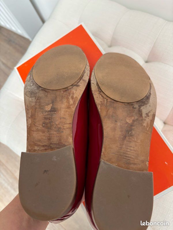 Mocassins vernis rouge bobbies (image 6)
