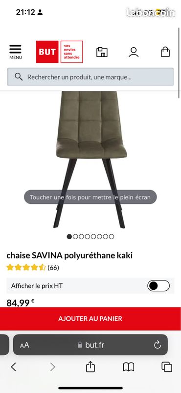Lot de 4 chaises (image 4)