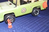 Big Jim Jeep Safari (2268) – Mattel, Véhicule Aventure, Loose, Occasion