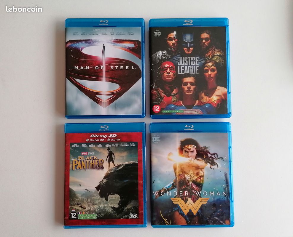 Blu-ray ( Studio Marvel - super héros ... ) [ lot ou unité ] (image 1)