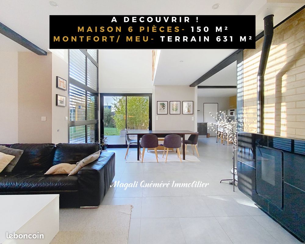 Maison 6 pièces 160 m² · à Montfort-sur-Meu · 160 m² · 439 450 €