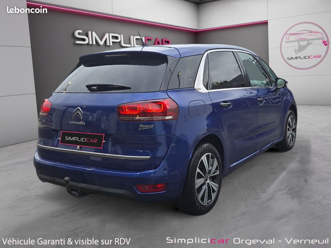 CITROEN C4 Picasso 130ch Shine EAT6 / Caméra 360 / Full Leds directionnels / Sièges massants / Android carplay / Entretien Citroen / Distrib faite (image 8)