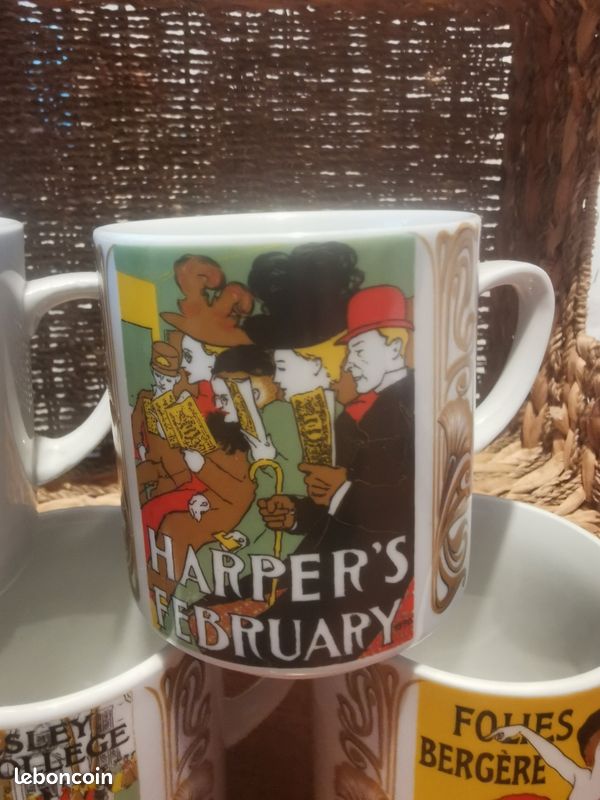 Ensemble de 5 mugs années 80 (image 3)