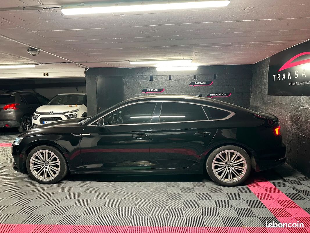 AUDI A5 SPORTBACK 1.4 TFSI 150 S tronic 7 Design Luxe | SUIVI COMPLET + VIDANGE DE BOITE OK 17380 (image 2)