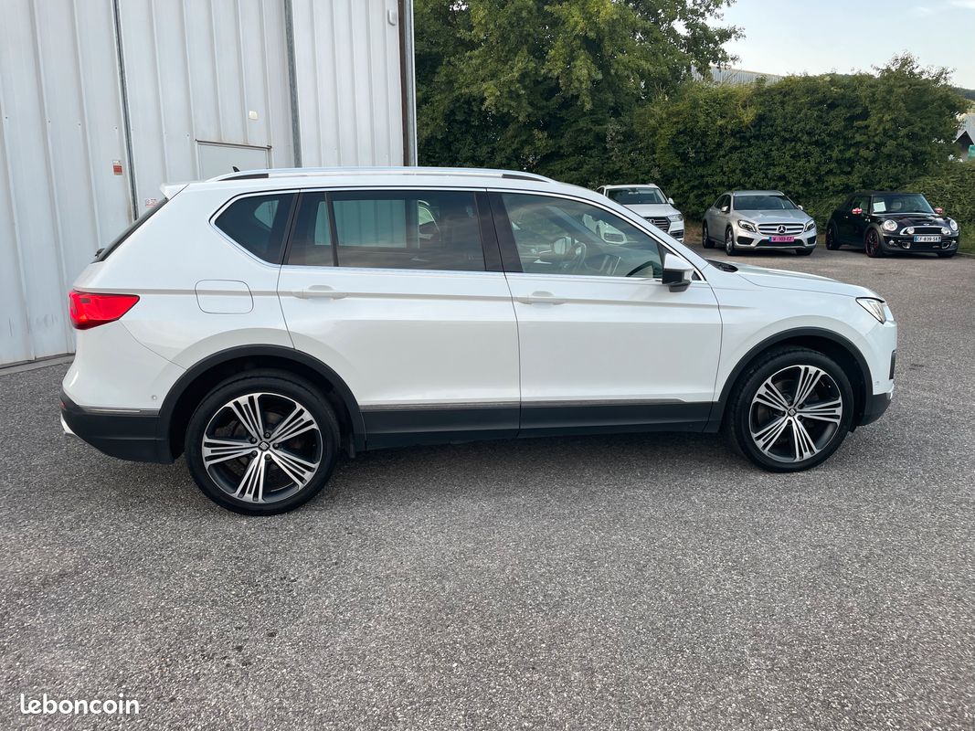 Seat Tarraco 2.0 TDI 190 4Drive XCELLENCE DSG7 / 7 places / Attelage / Caméra 360° / CarPlay / Garantie 12 mois (image 2)