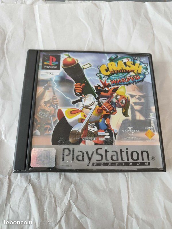 Crash Bandicoot 3 Warped- PS1 - Jeux vidéo