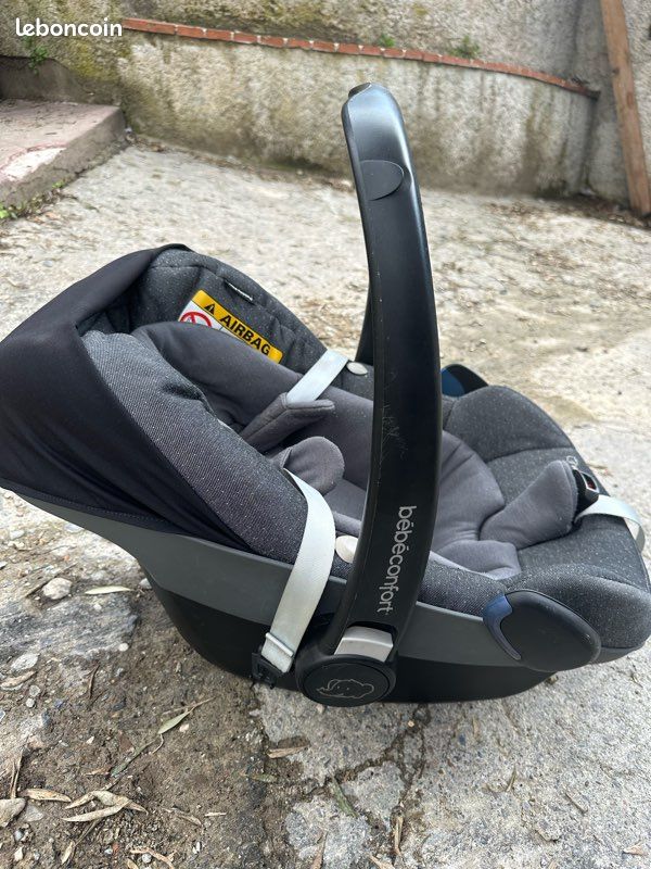 Siège auto bébé I-size Pebble + bébé confort avec isofix (image 2)