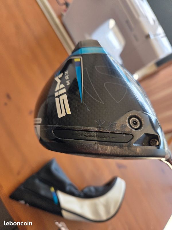 Cache-tête De Driver TaylorMade SIM - Protection Driver Golf - Très Bon état