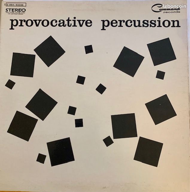 Disque Vinyle 33T LP : The Command All-Stars ‎– Provocative Percussion (image 1)