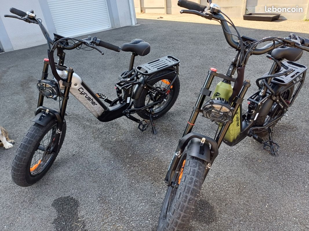 Velo electrique fat bike cyrusher (image 1)