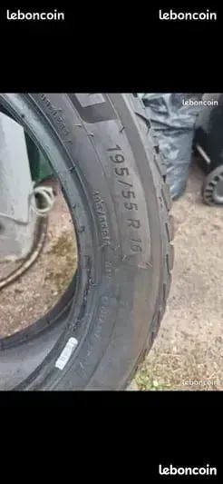 1 seul pneu 195/55/16 michelin cross climate 2 quasiment neuf (image 2)