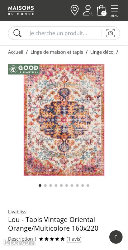Tapis orientale au meilleur prix | Leroy Merlin