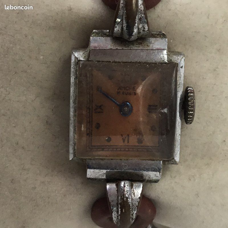 Montre Femme Art Déco Mécanique - Occasion - Fonctionnelle - Style Vintage