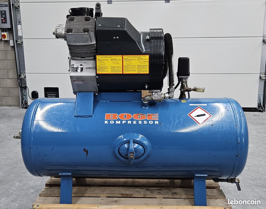 Compresseur industriel BOGE 400V – 10 bar – 700 l/min – comme neuf (image 3)