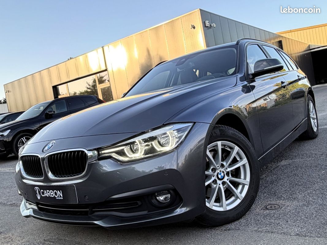 BMW SERIE 3 TOURING F31 LCI2 318d BVA8 PARFAIT ETAT/CUIR/CAMERA/FULL LED/NAVI PRO/HISTO BMW/GARANTIE (image 1)