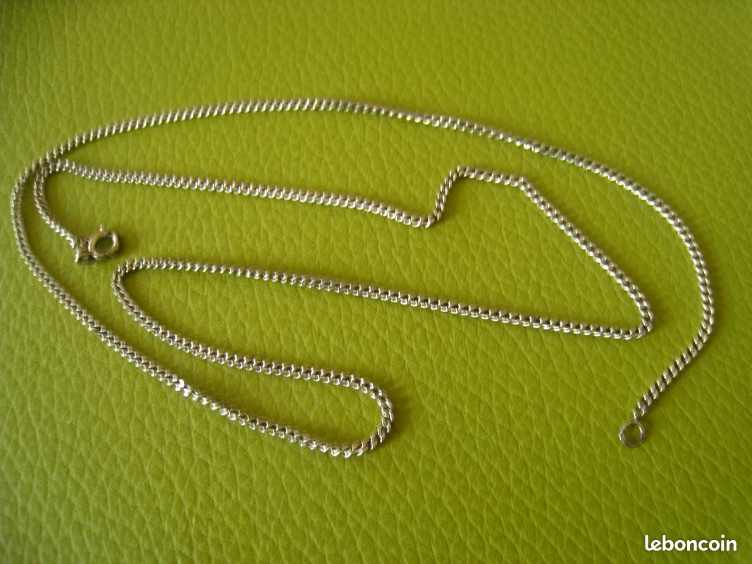 Ras De Cou (collier) En Argent Avec Pendentif Crabe Poinçonné - Occasion - Bijou Vintage