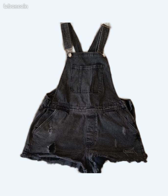 Salopette en jean (image 1)