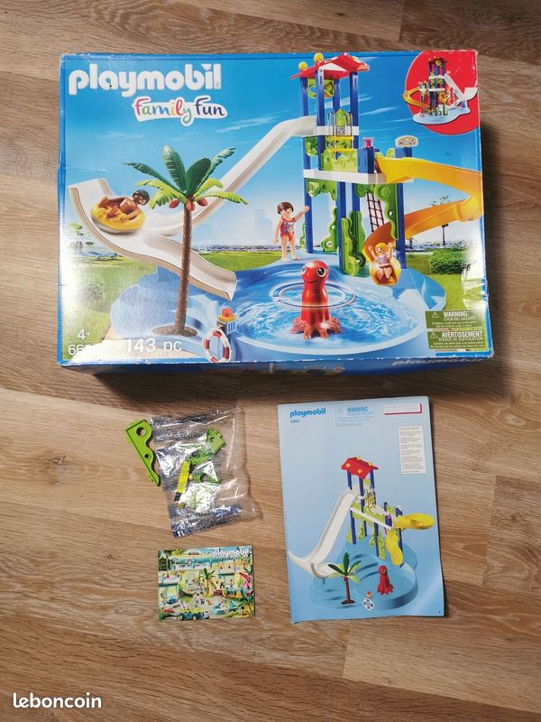 sympa Piscine avec toboggan 4858 Playmobil ( vacance ) 2612