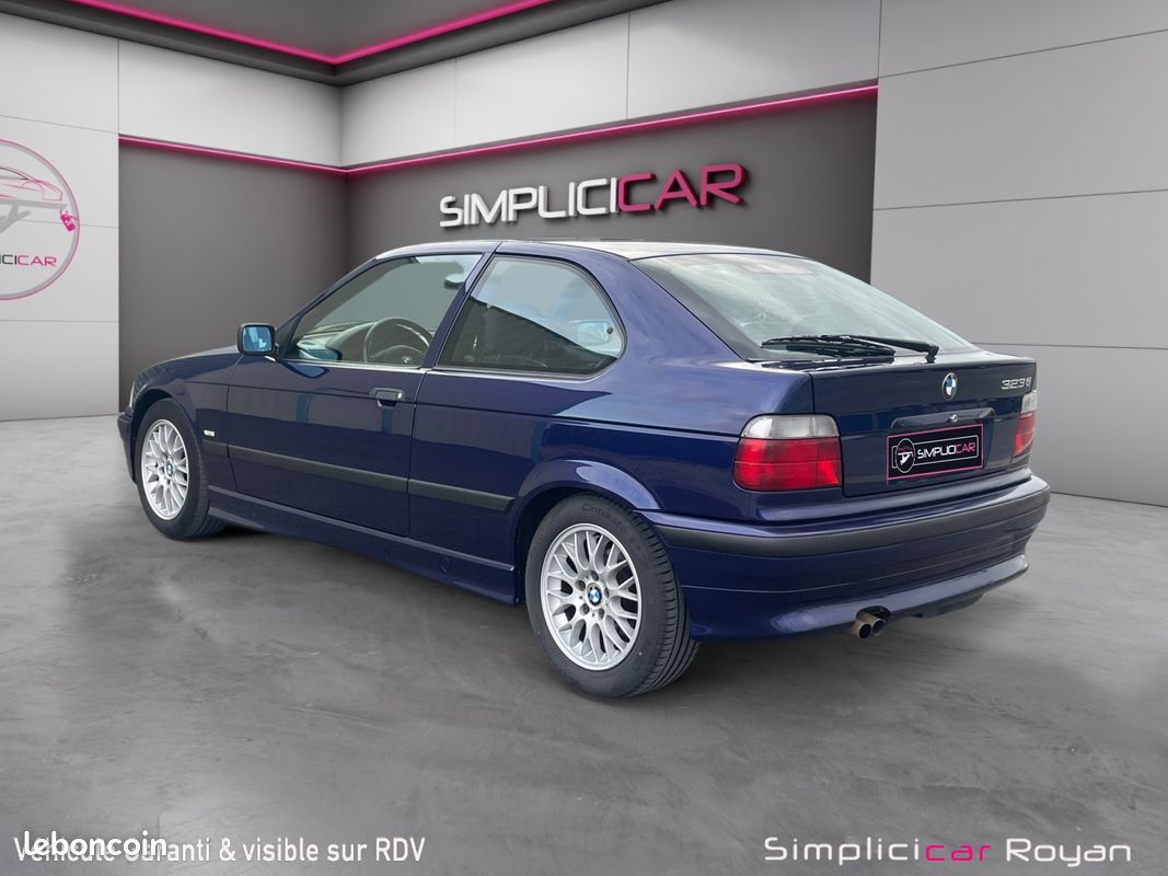 BMW Série 3 E36 COMPACT TI 2.5 170Ch bvm 5 rapports - Pont court Autobloquant - CT ok - Garantie 12 mois (image 6)