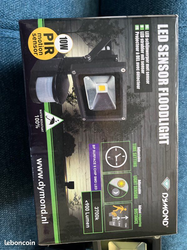 Spot extérieur led 10w avec détection (image 4)