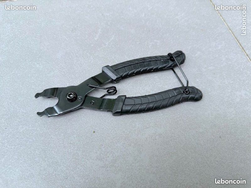 Pince à Chaîne Vélo Acier - Outil De Réparation Maillons Rapides, Kit Compact Avec Crochet