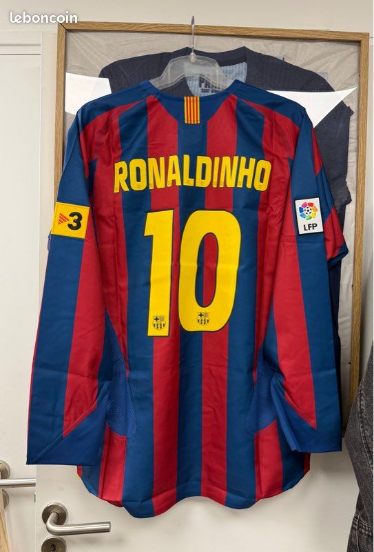 Maillots de football des sélections nationales bleus longueur manches manches courtes, taille S