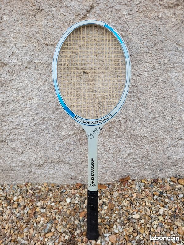 Raquette De Tennis Ancienne Dunlop Mach 3 - Vintage UK