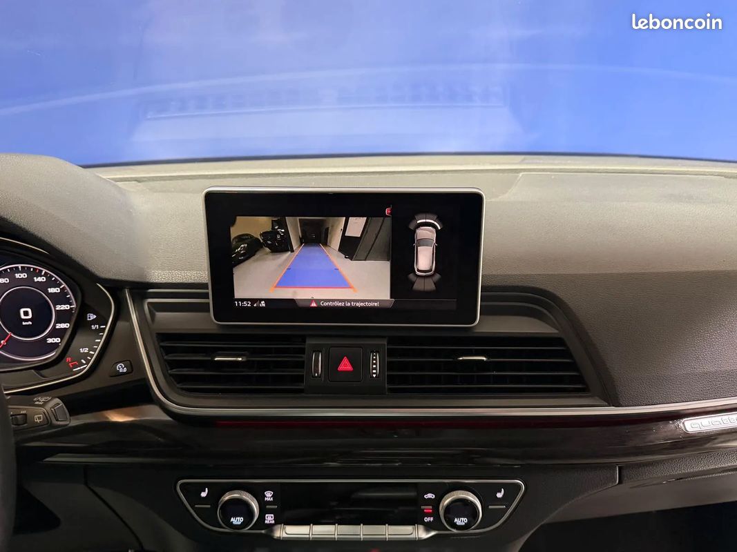 AUDI Q5 II 40 TDI 190ch Avus quattro S tronic 7 - Origine France - 4 Pneus Neufs - Toit Ouvrant - Attelage - Apple Carplay - Virtual Cockpit - (image 14)