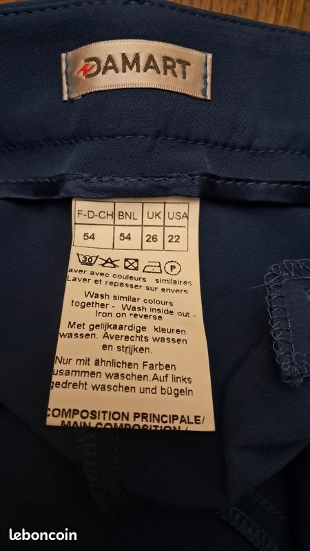 Pantalon perfect fit Damart T 54 (image 7)