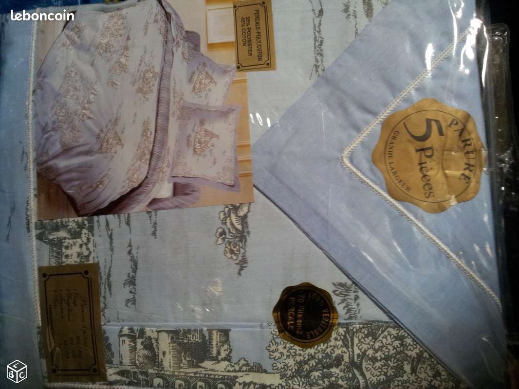 Parure de draps colombine 5 pieces (image 1)