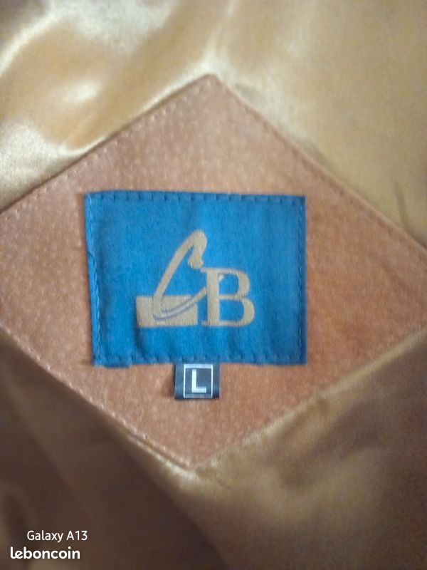 Manteau cuir daim (image 4)
