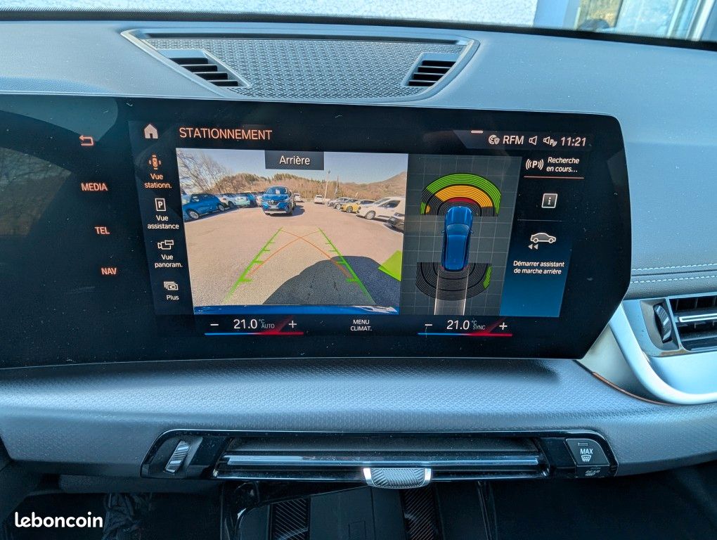 Bmw x1 u11 sdrive18i 136 ch bva m sport cuir / camera / carplay / attelage electrique (image 8)