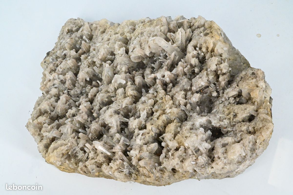 Amas de cristaux de Quartz Chamonix France 8,8 kg minérale Collection (image 2)