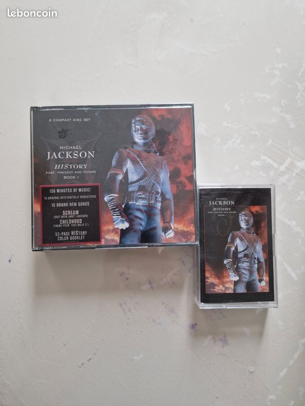 CD album + Cassette Michael Jackson (image 1)