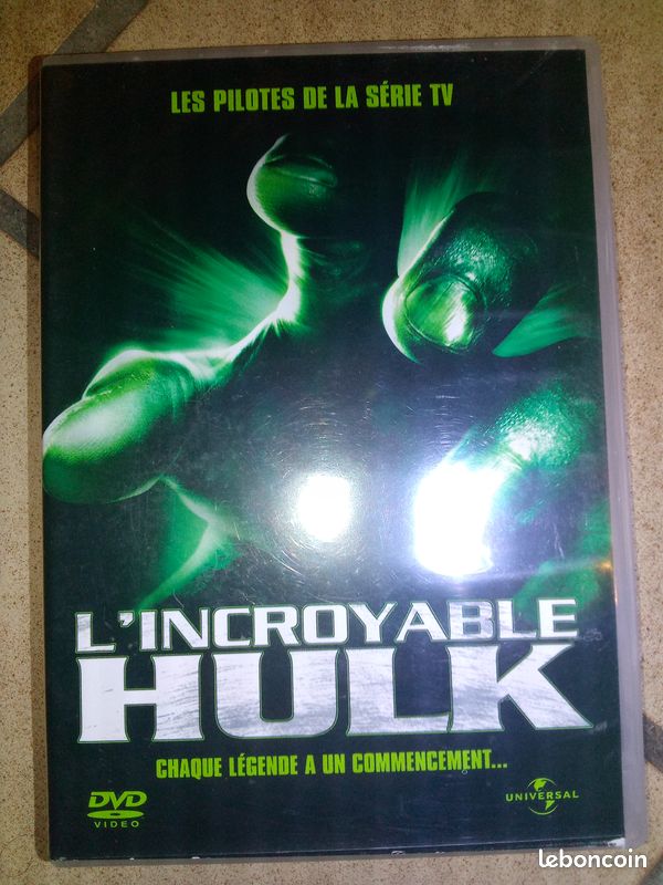 Dvd l incroyable hulk,pilotes de la serie tv (image 1)