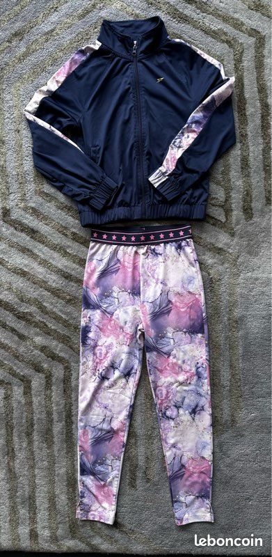 Ensemble veste legging sport fille 11/12 ans Vêtements