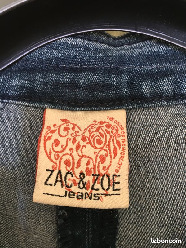 Veste jean taille 38 (image 6)