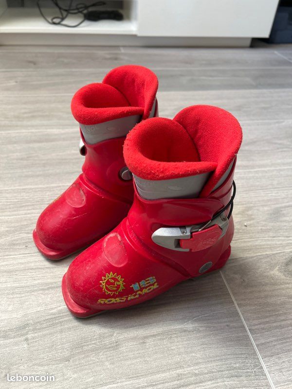 Chaussure de ski enfant rossignol 18 taille 18,5 équivalent 29