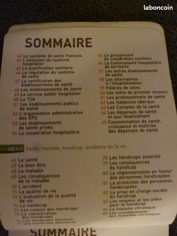 Livre d'occasion paramédical (image 4)