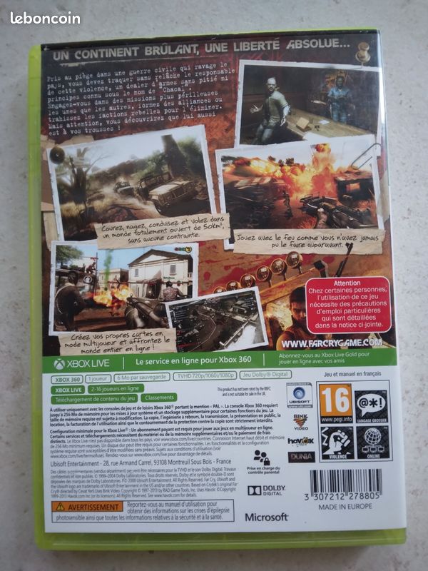 Jeu Sony PS4 Farcry New Dawn Playstation 4 PAL Français