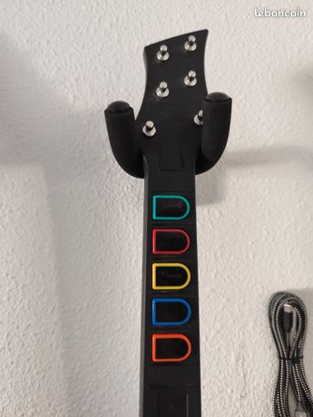 Guitare Guitar Hero Warriors Of Rock Sans Fil - Xbox 360 Et PC - Occasion