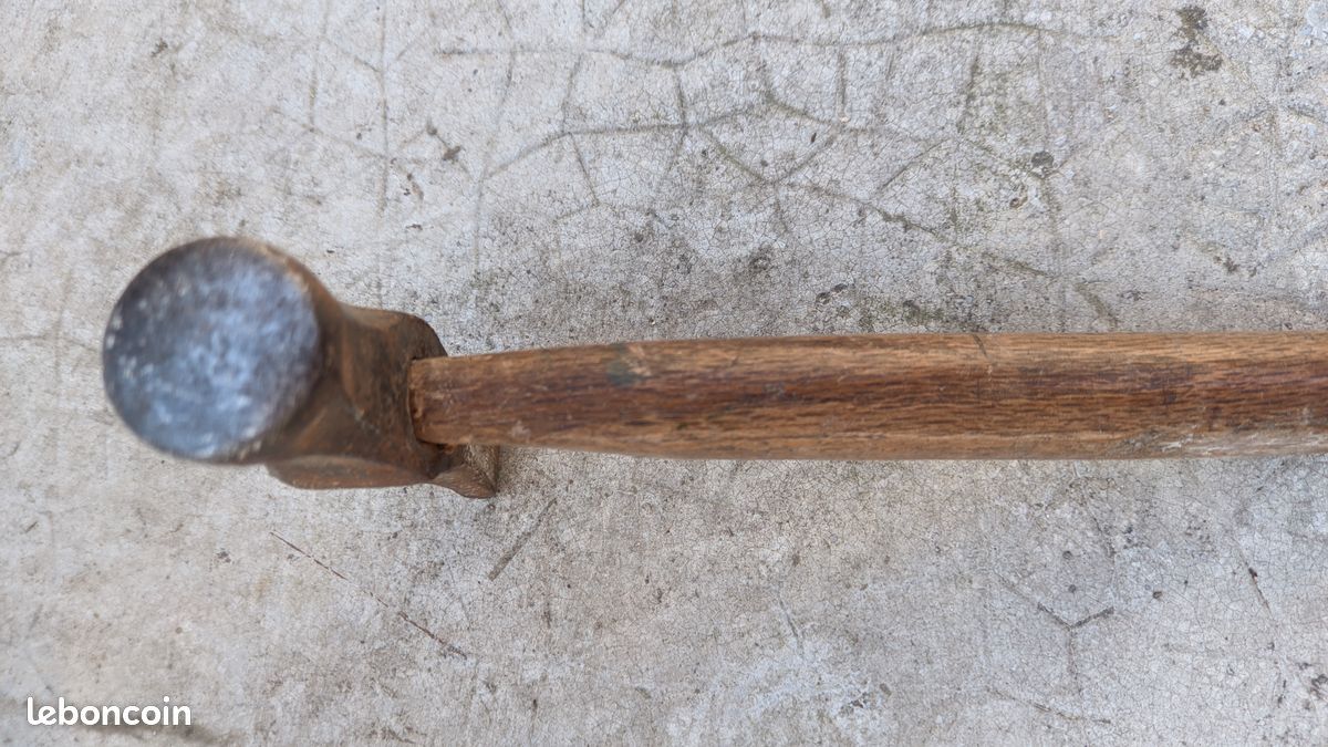 Marteau De Cordonnier Ancien - Acier - Vintage - Loft - Occasion Bon état