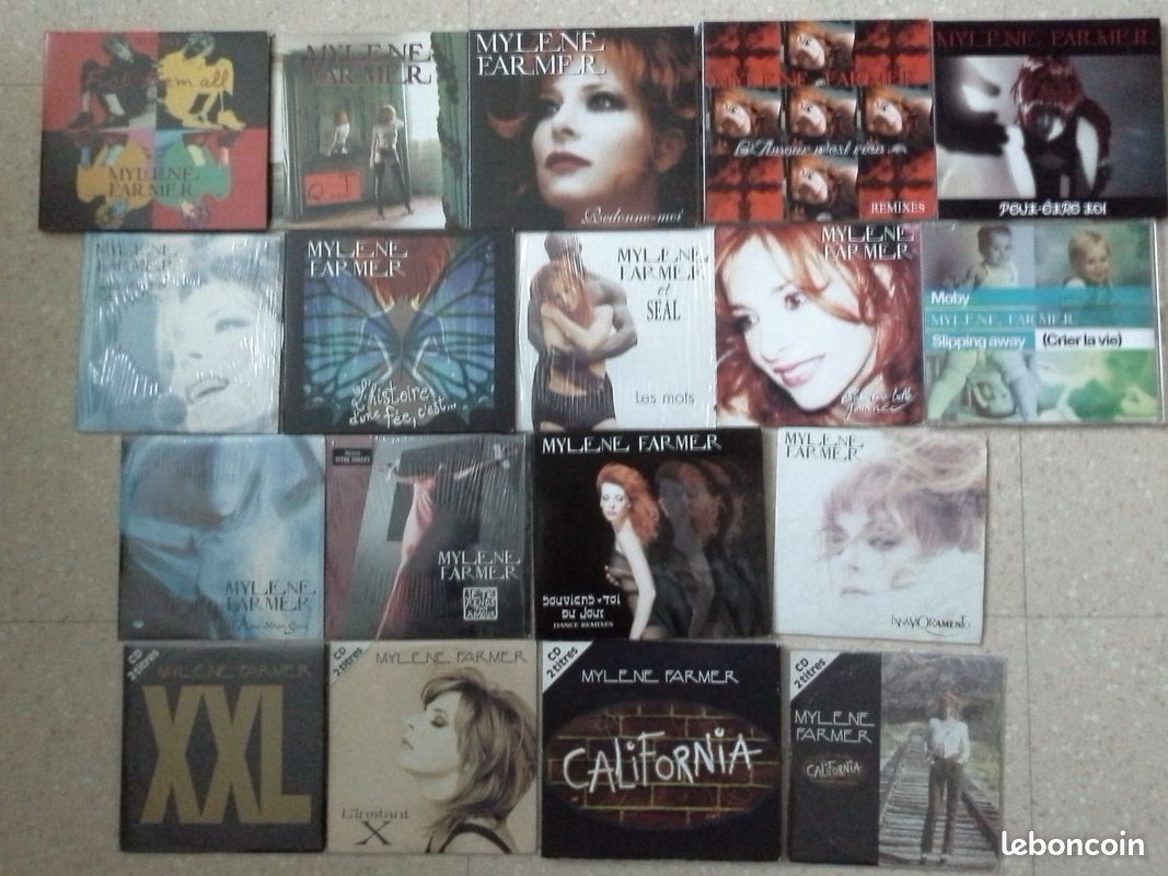 CD Singles - Mylene Farmer - Collection (image 1)
